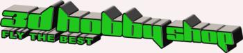 3 Dimensional 3D Hobbyshop decal -green rc digital decal